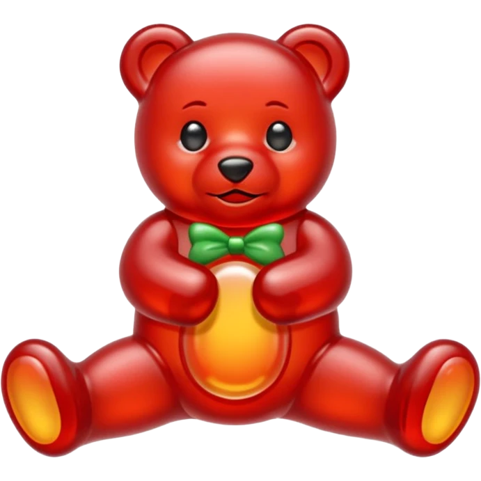 red Gummy Bears emoji