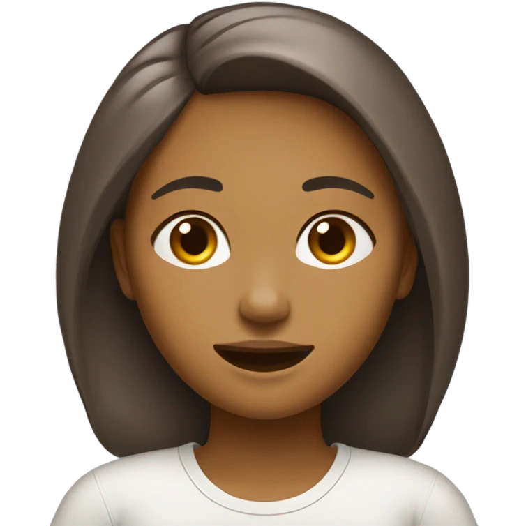 Chill girl emoji