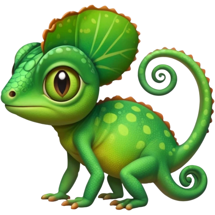 Quiero un camaleón que sea tierno y que sea parecido a él de Disney emoji