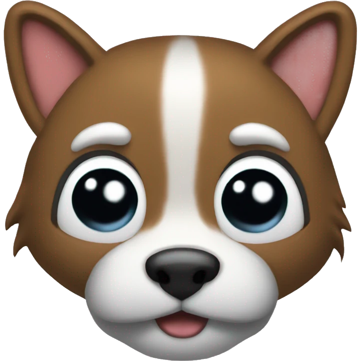mustache paws and tail  emoji