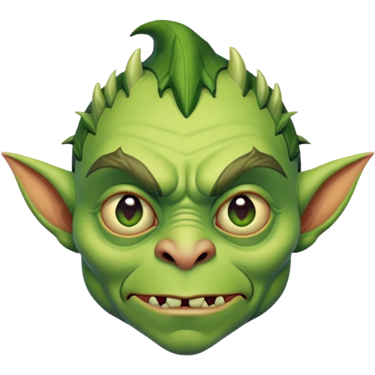 goblin with facial features closely resembling Steven Miller emoji