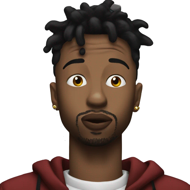 21 savage shushing  emoji