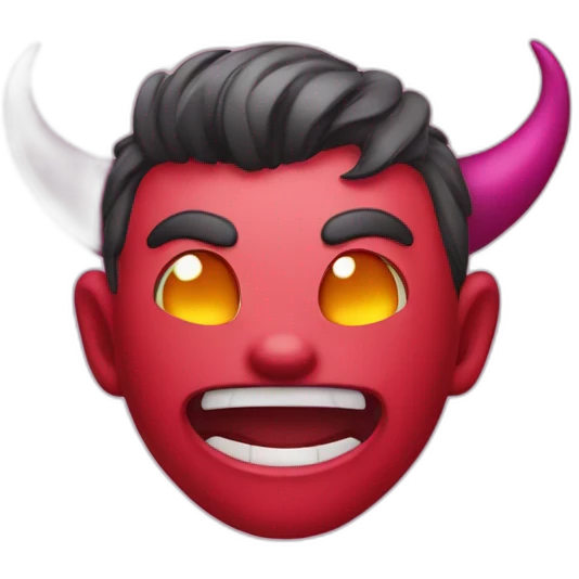gay devil emoji