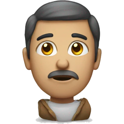 Inquiet  emoji