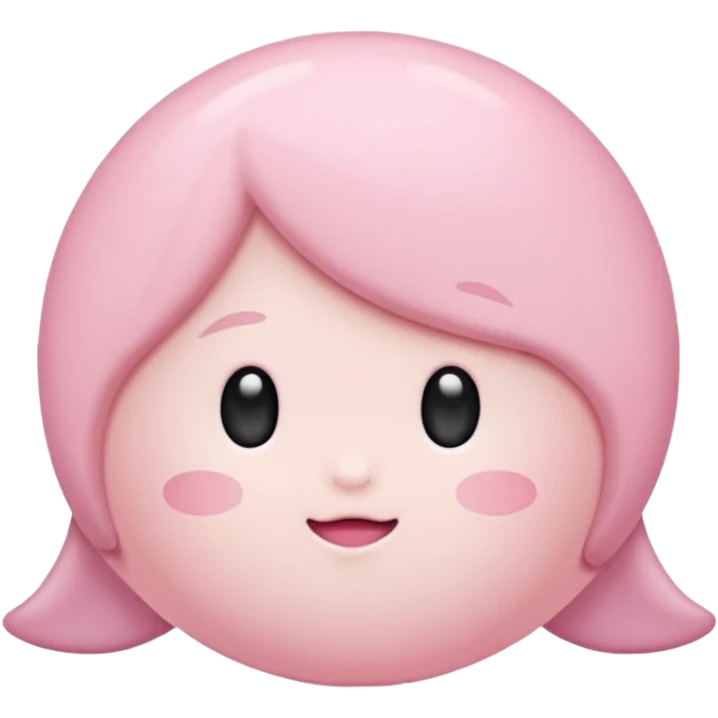 Like cute pink aesthetic emoji