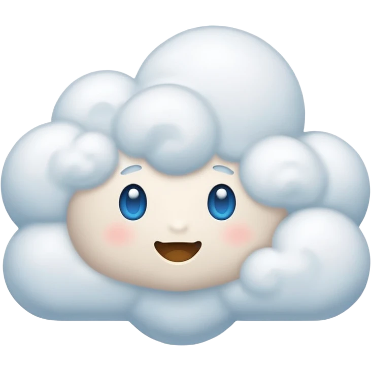 faceless cloud emoji