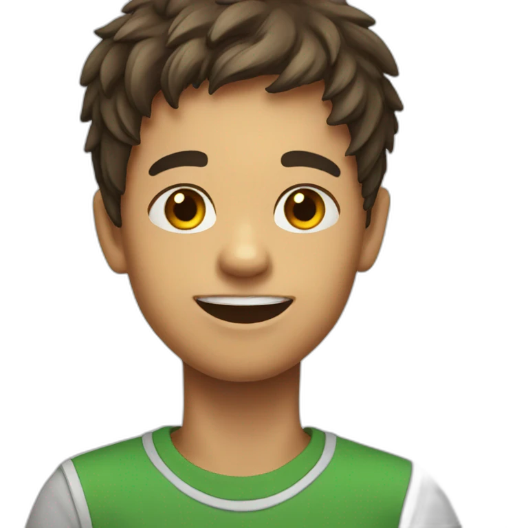 boy playing game emoji