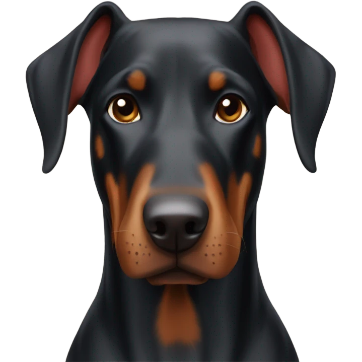Doberman emoji
