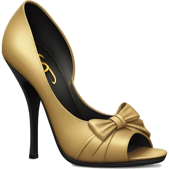ysl high heels emoji