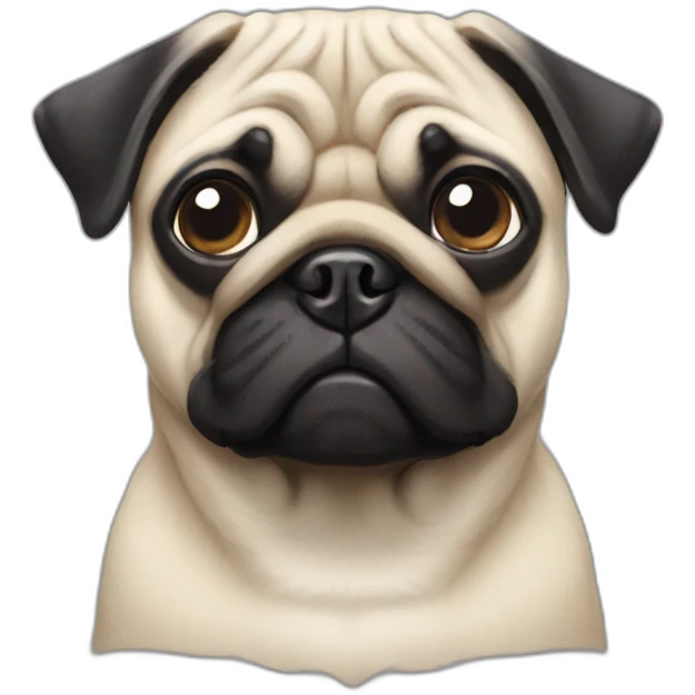 À Pug  emoji