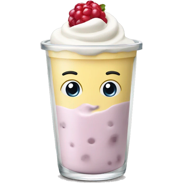 Yogurt parfait  emoji