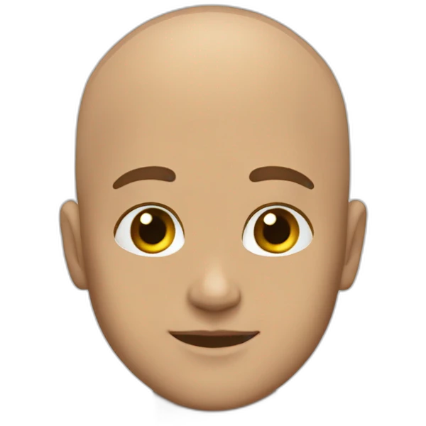 Evan James bald emoji