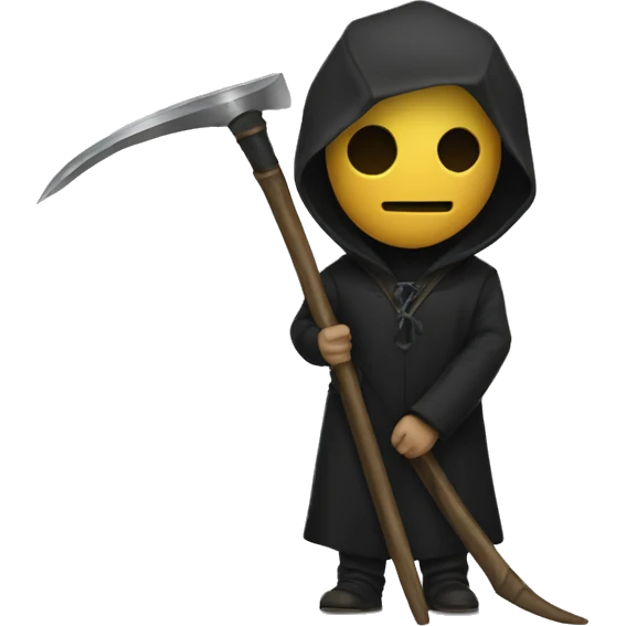 a scythe emoji
