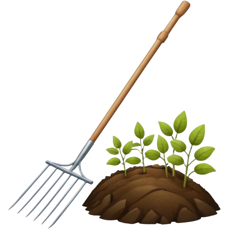 a rake emoji