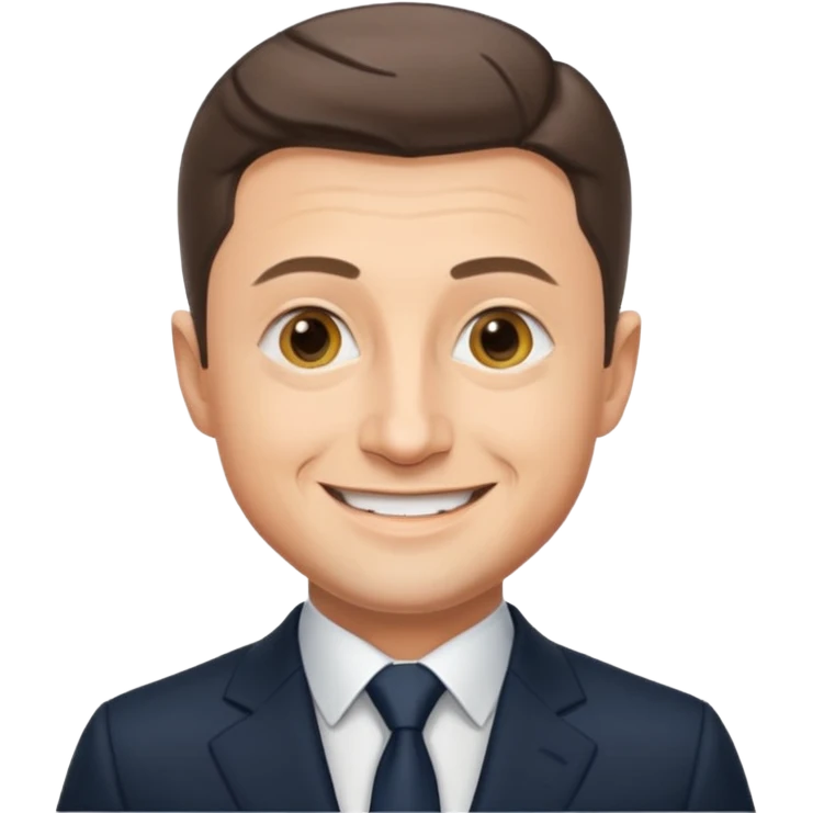 Make a super realistic Vladimir Zelensky. As realistic as you can emoji