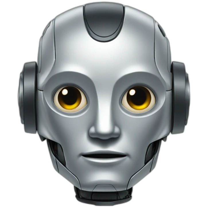 Robot witj emoji
