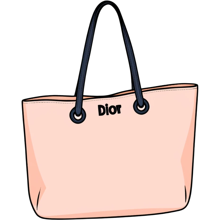 Bolsa Dior  emoji