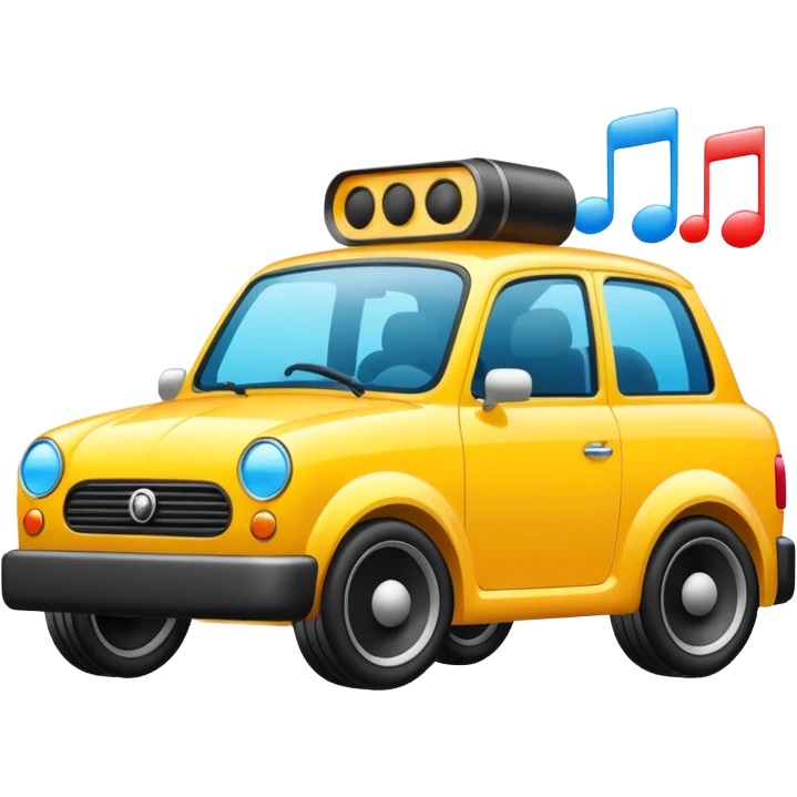 Carreta de som emoji