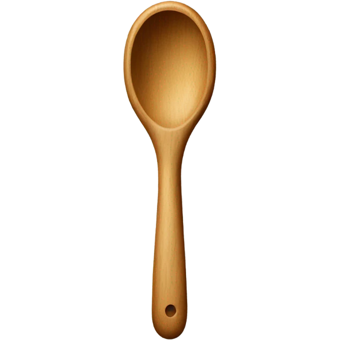 Wooden spoon emoji