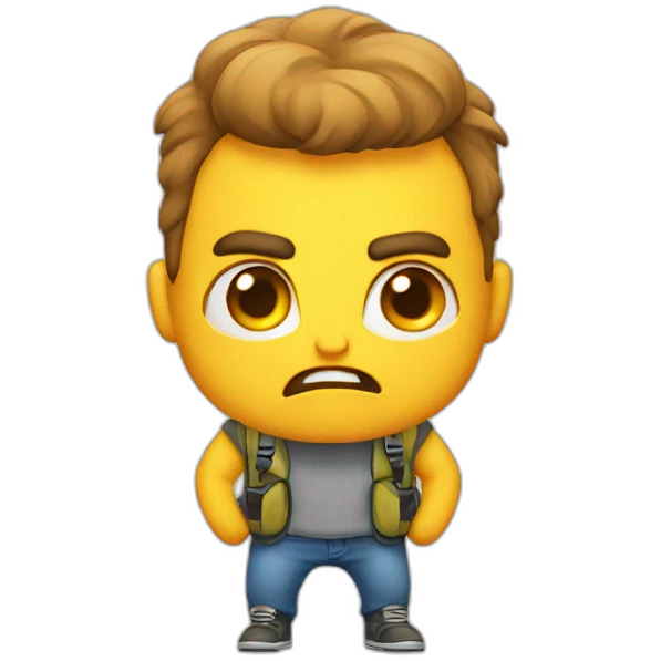 angry-with-backpack emoji