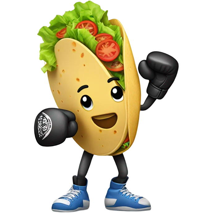 Taco Boxing  emoji