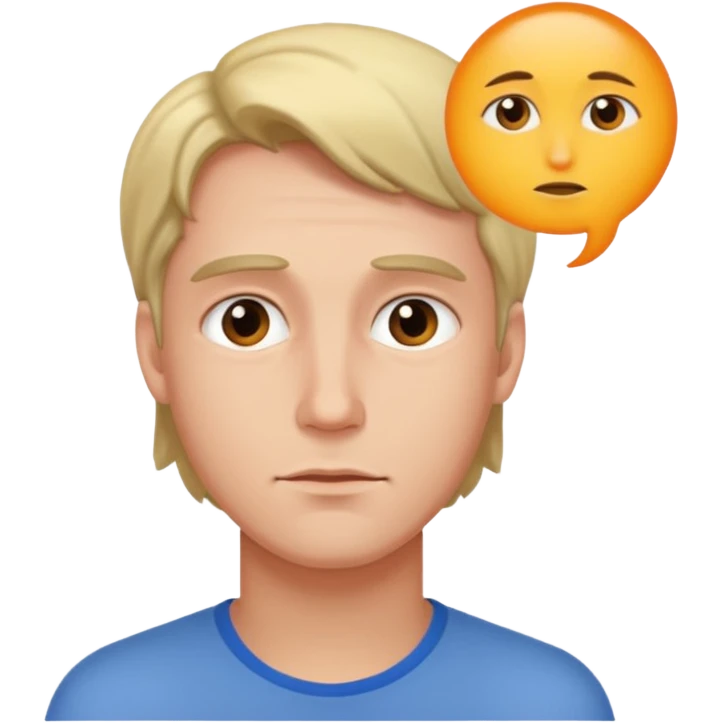 Guy has a girl in his mind he misses emoji