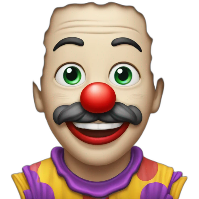 clown-opend-mouth-tube emoji