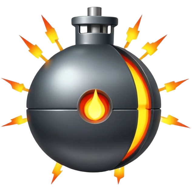 Economic bomb emoji