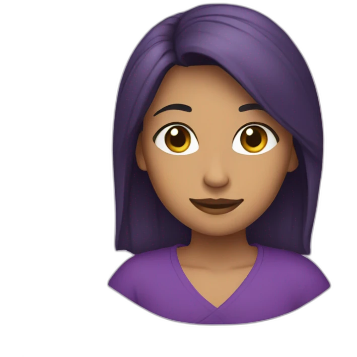 Uki Violeta emoji