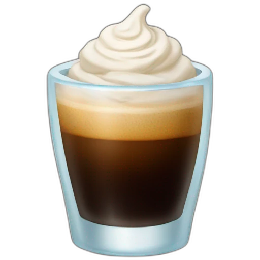 espresso on ice emoji