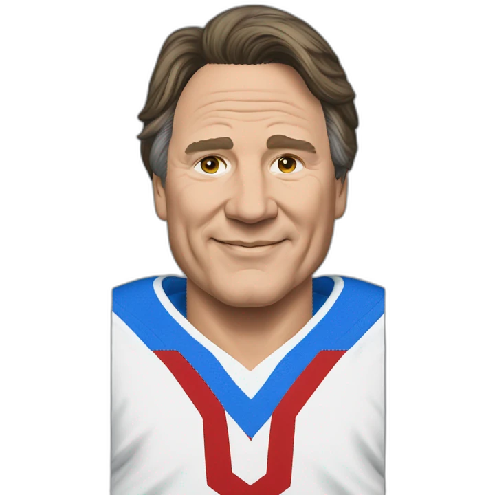 François Legault avec un chandail des Nordiques de Québec emoji