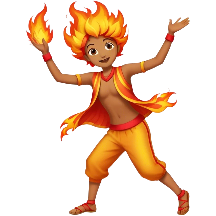 berbere dance spice fire happy emoji
