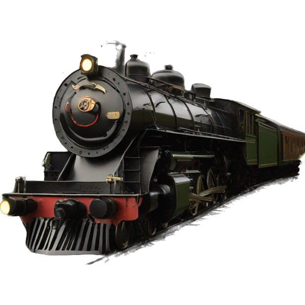 Steam train emoji