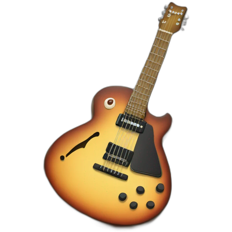 Guitarra heavy  emoji