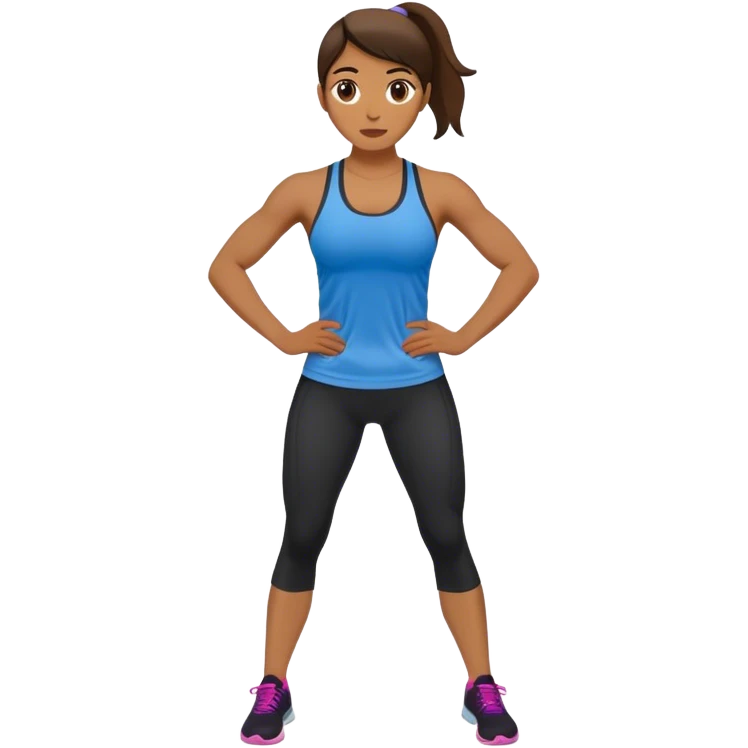 Woman Personal Trainer stand emoji