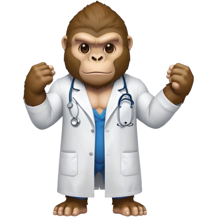 super buff doctor gorilla emoji