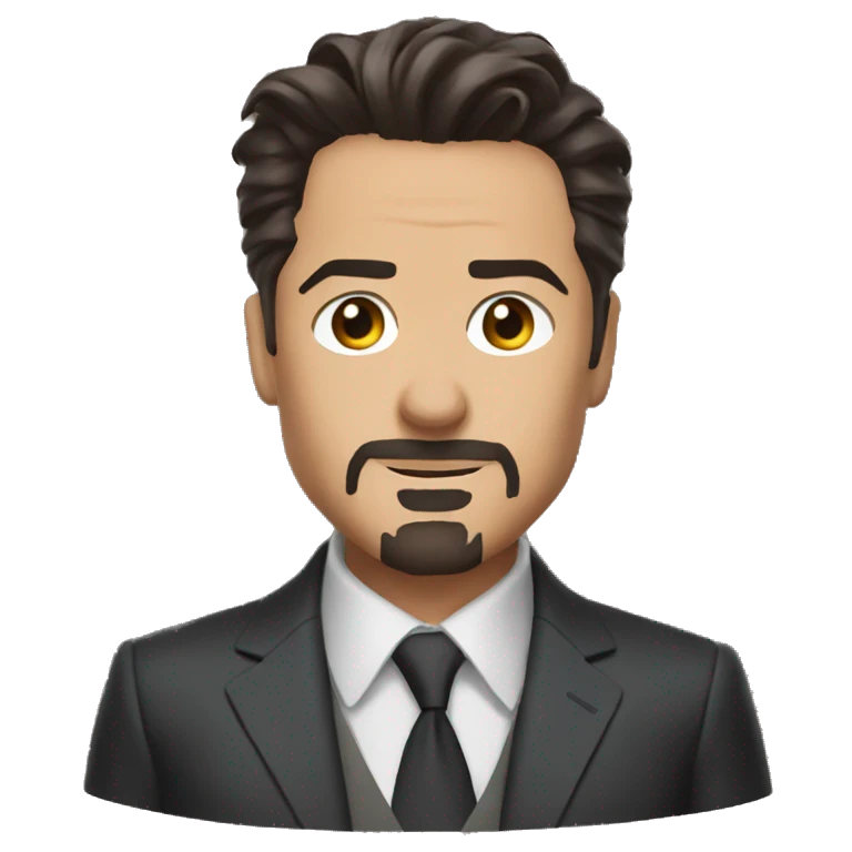 Tony Stark emoji
