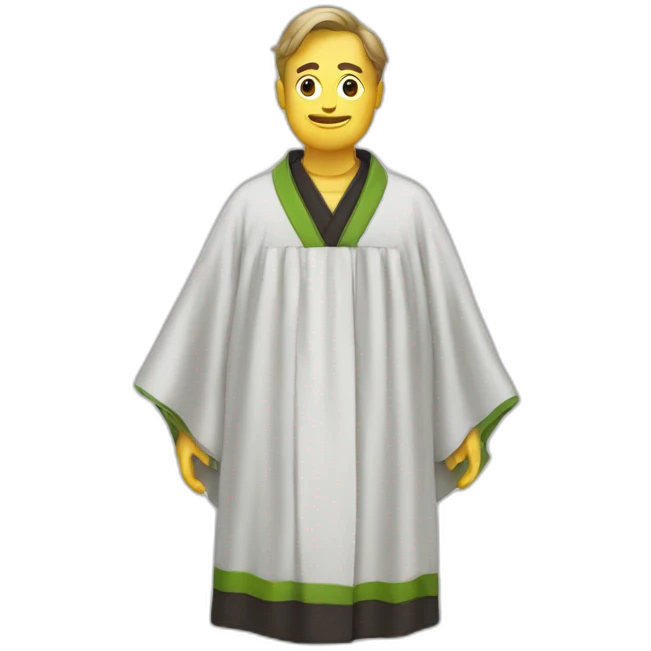 robe d'avocat emoji