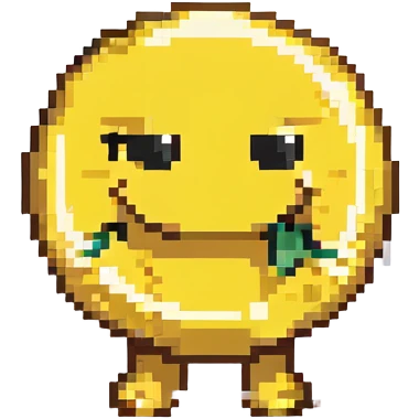 a smiley face scratching its back emoji