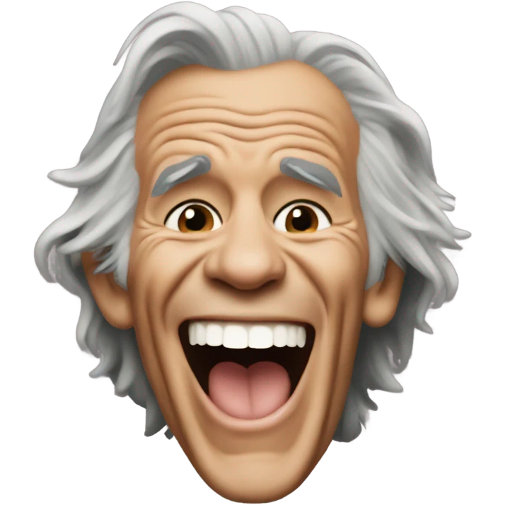 Keith richards laugh emoji