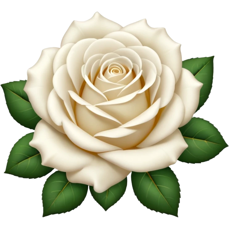 white roses only emoji