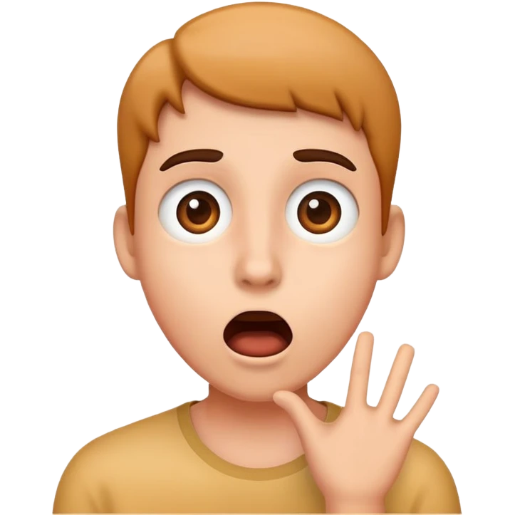 surprised emoji