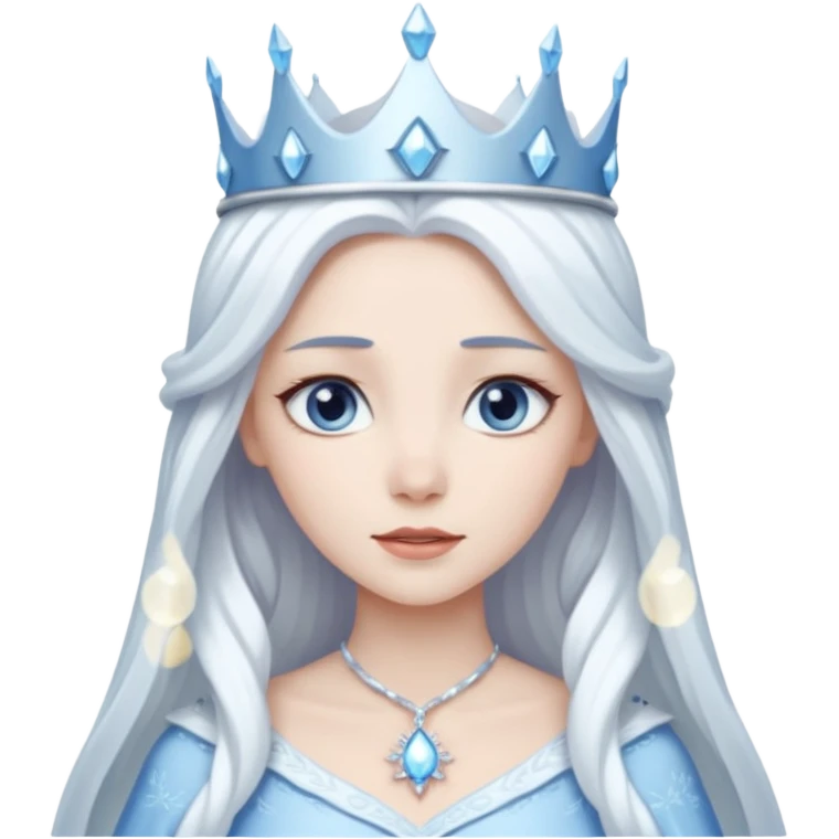 Snow queen emoji