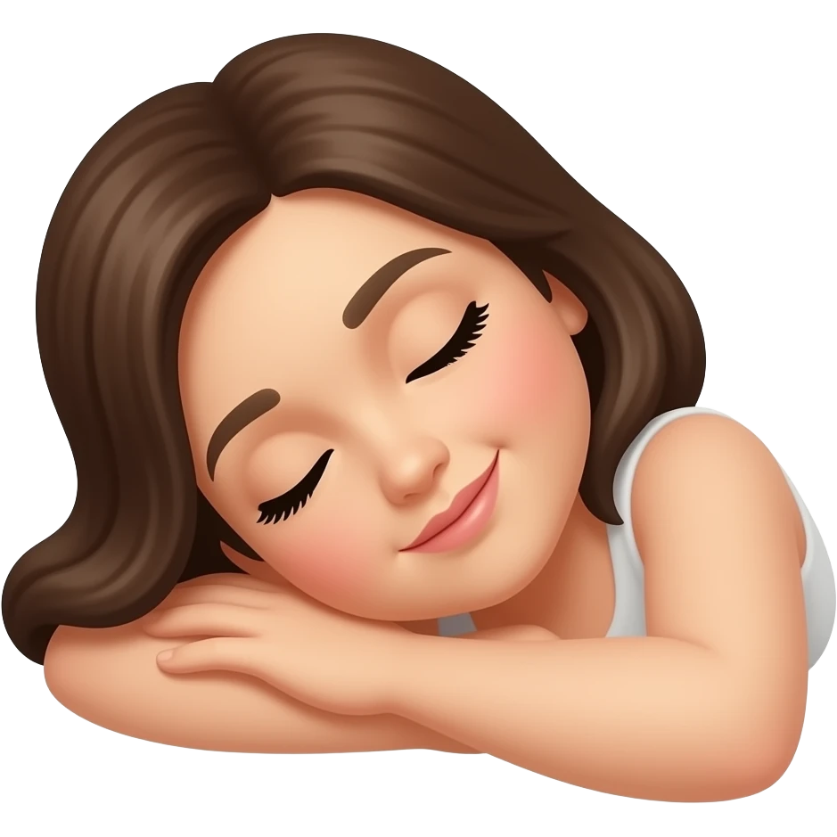 woman sleeping emoji