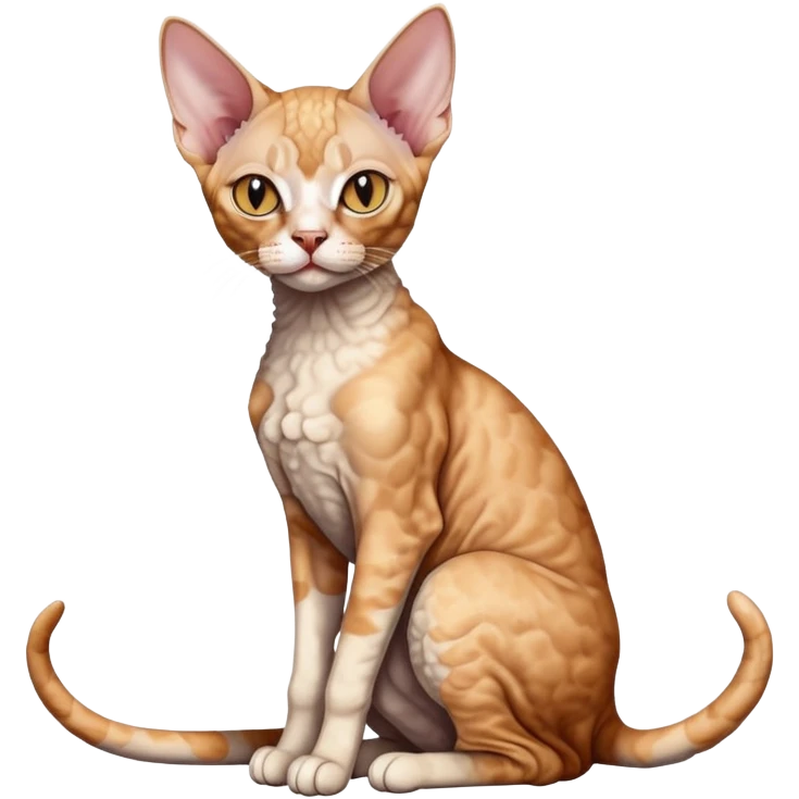 Devon cat sitting emoji