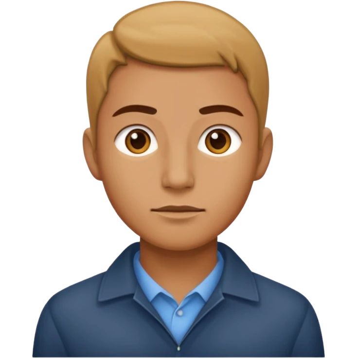 Human standing tall emoji