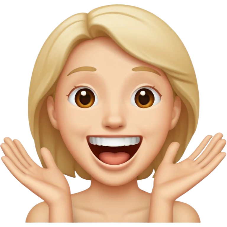 تعجب در حال خندیدن emoji