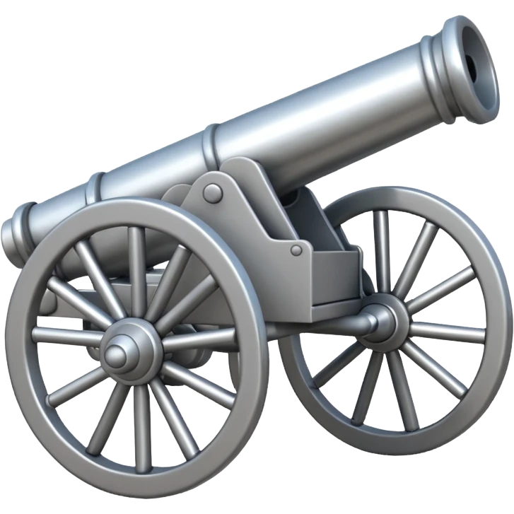 A cannon for Arsenal FC emoji
