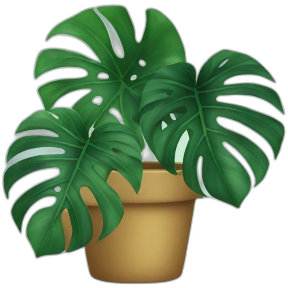monstera emoji