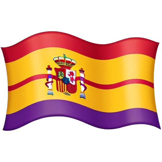 Bandera española segunda república  emoji